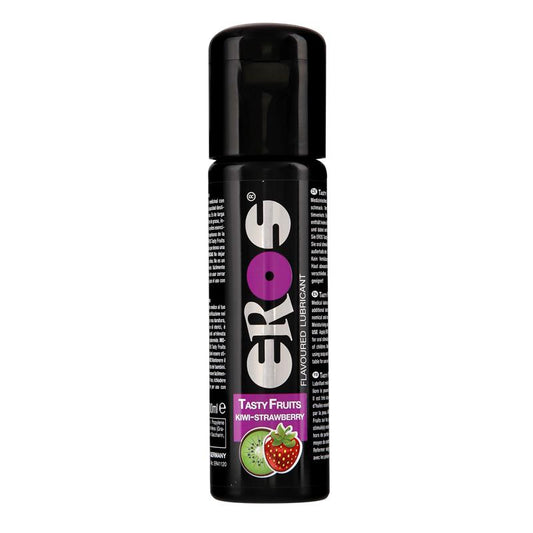EROS - LUBRICANTE TASTY FRUITS SABOR KIWI Y FRESA 100 ML