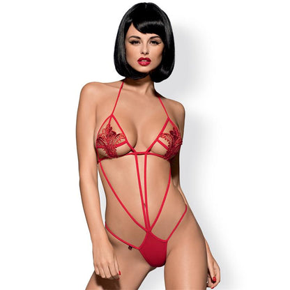 OBSESSIVE - LUIZA BODY COLOR ROJO TALLA S/M