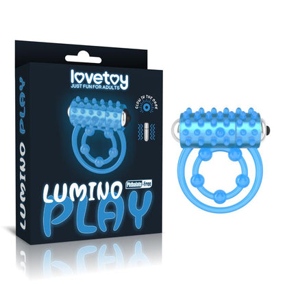 LOVETOY - LUMINO PLAY ANILLO VIBRADOR LUZ AZUL