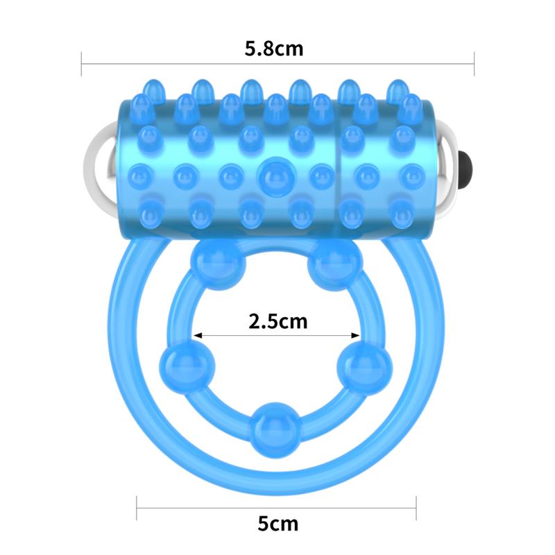 LOVETOY - LUMINO PLAY ANILLO VIBRADOR LUZ AZUL
