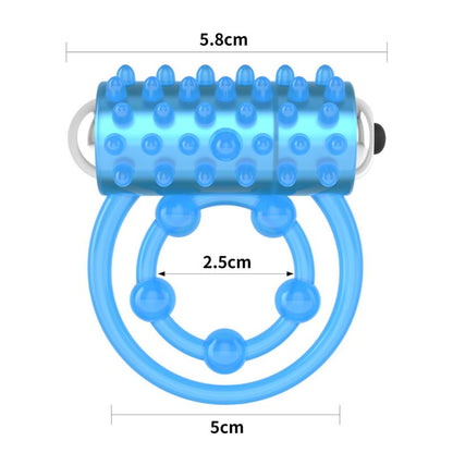 LOVETOY - LUMINO PLAY ANILLO VIBRADOR LUZ AZUL