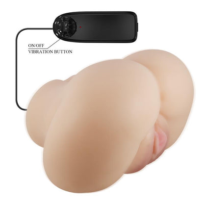 CRAZY BULL - VAGINA Y ANO REALÍSTICOS VIBRADOR LUNA