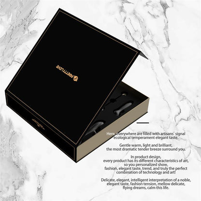 PRETTYLOVE - LUXURY SET QUEENS 12 JUGUETES NEGRO Y ORO 18K