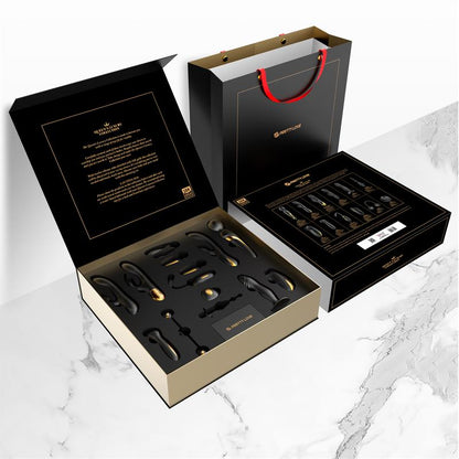 PRETTYLOVE - LUXURY SET QUEENS 12 JUGUETES NEGRO Y ORO 18K