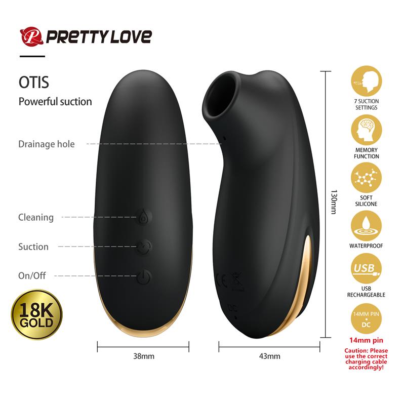 PRETTYLOVE - LUXURY SET QUEENS 12 JUGUETES NEGRO Y ORO 18K