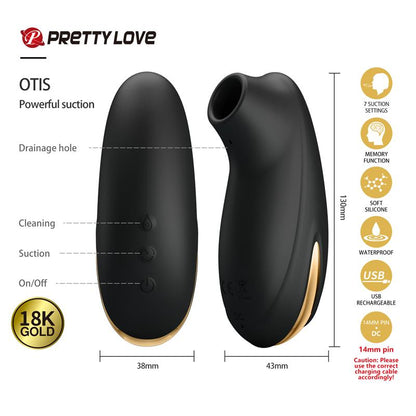 PRETTYLOVE - LUXURY SET QUEENS 12 JUGUETES NEGRO Y ORO 18K
