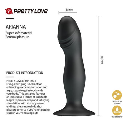 PRETTYLOVE - LUXURY SET QUEENS 12 JUGUETES NEGRO Y ORO 18K