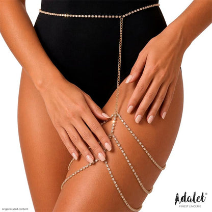 ADALET LINGERIE - LYDIA LIGUERO DORADO TALLA ÚNICA