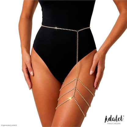 ADALET LINGERIE - LYDIA LIGUERO DORADO TALLA ÚNICA