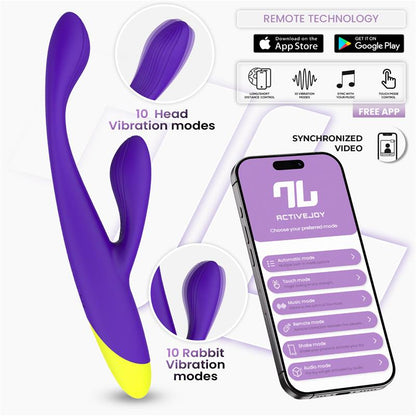 INTOYOU APP SERIES - LYRA VIBRADOR PUNTO G CON APP PÚRPURA