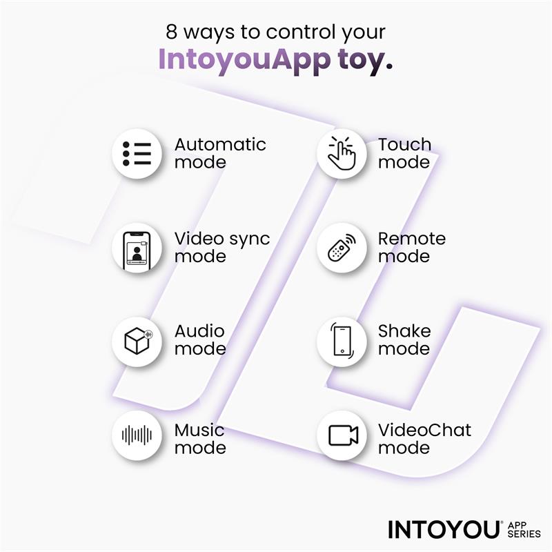 INTOYOU APP SERIES - LYRA VIBRADOR PUNTO G CON APP PÚRPURA