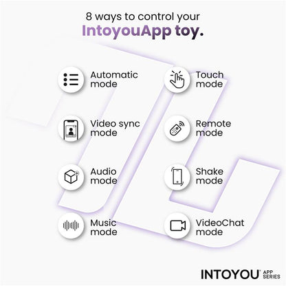 INTOYOU APP SERIES - LYRA VIBRADOR PUNTO G CON APP PÚRPURA