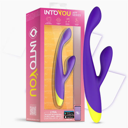 INTOYOU APP SERIES - LYRA VIBRADOR PUNTO G CON APP PÚRPURA