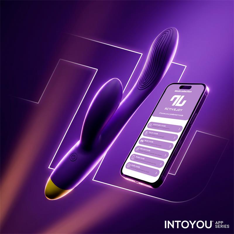 INTOYOU APP SERIES - LYRA VIBRADOR PUNTO G CON APP PÚRPURA