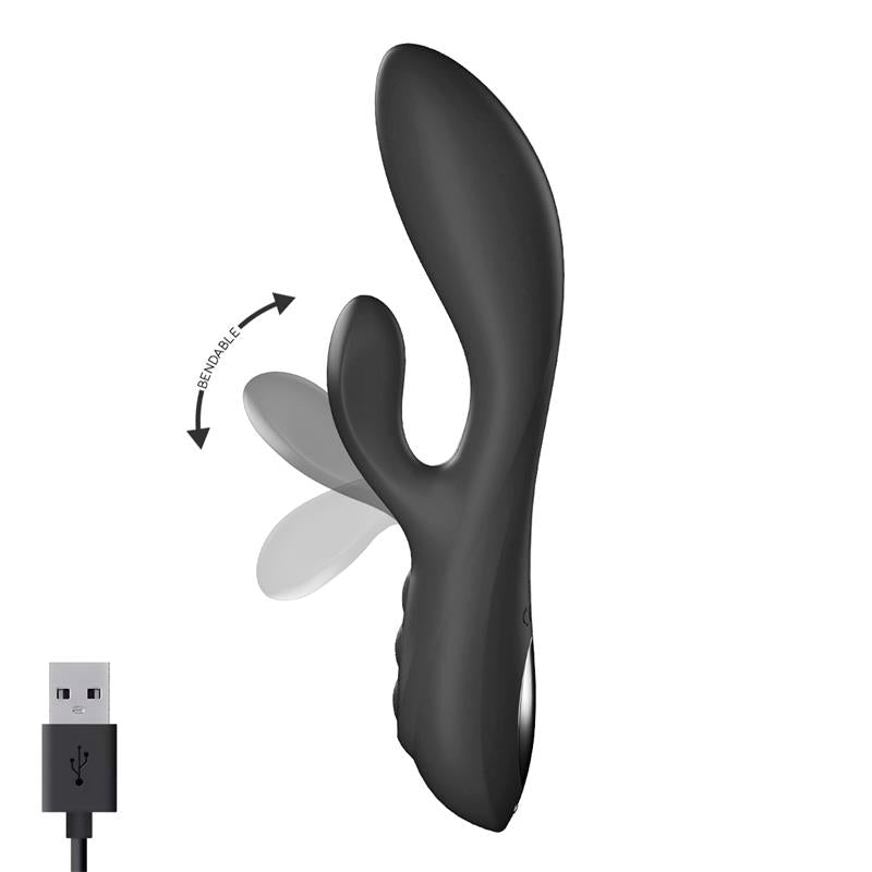 TARDENOCHE - MABO VIBRADOR PUNTO G MOVIMIENTO FINGER SILICONA UNIBODY