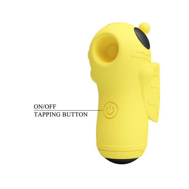 PRETTYLOVE - MAGIC BEE ESTIMULADOR PARA EL DEDO CON GOLPETEO - TAPPING