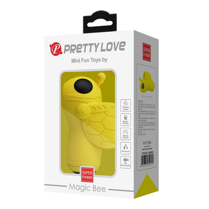 PRETTYLOVE - MAGIC BEE ESTIMULADOR PARA EL DEDO CON GOLPETEO - TAPPING