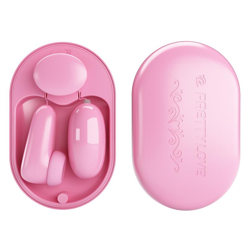 PRETTYLOVE - MAGIC BOX HUEVO VIBRADOR Y ESTIMULADOR CON TAPPING