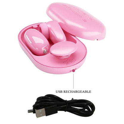 PRETTYLOVE - MAGIC BOX HUEVO VIBRADOR Y ESTIMULADOR CON TAPPING