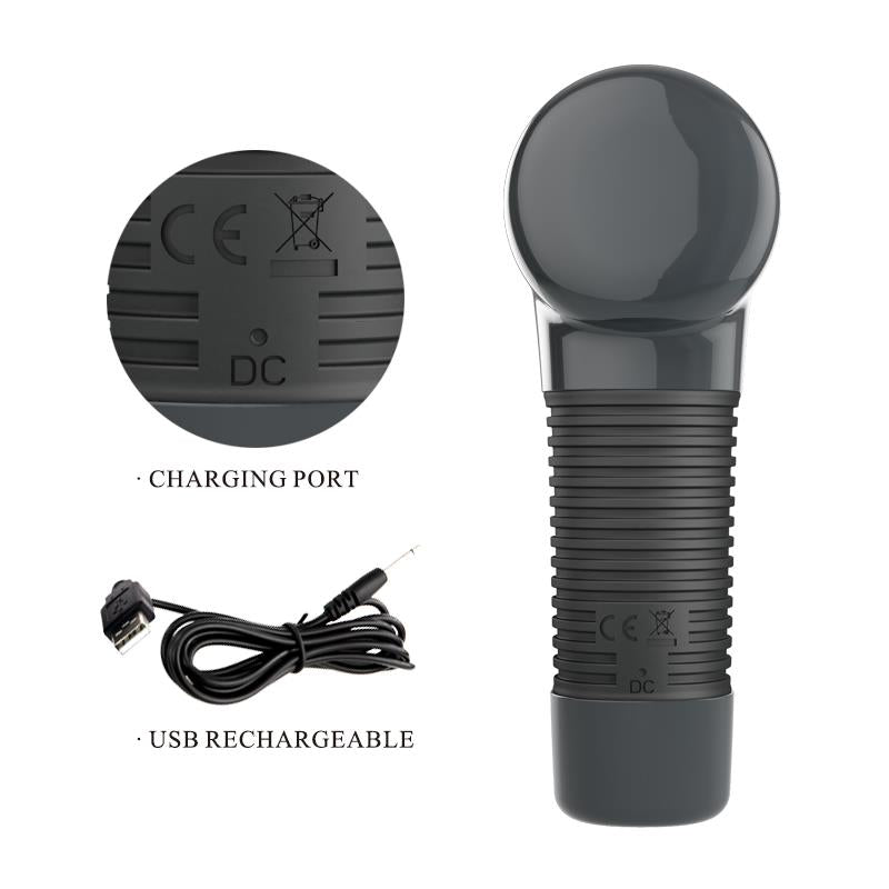 PRETTY LOVE - MASAJEADOR RECARGABLE 7 FUNCIONES 5 VELOCIDADES