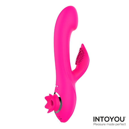 INTOYOU - MAGNOLIAPINK VIBRADOR CON SUCCIÓN