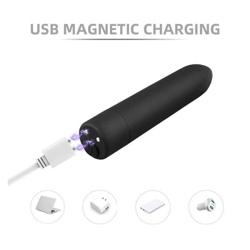 TARDENOCHE - MAGNY BALA VIBRADORA RECARGABLE USB MAGNÉTICO