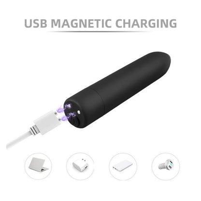 TARDENOCHE - MAGNY BALA VIBRADORA RECARGABLE USB MAGNÉTICO