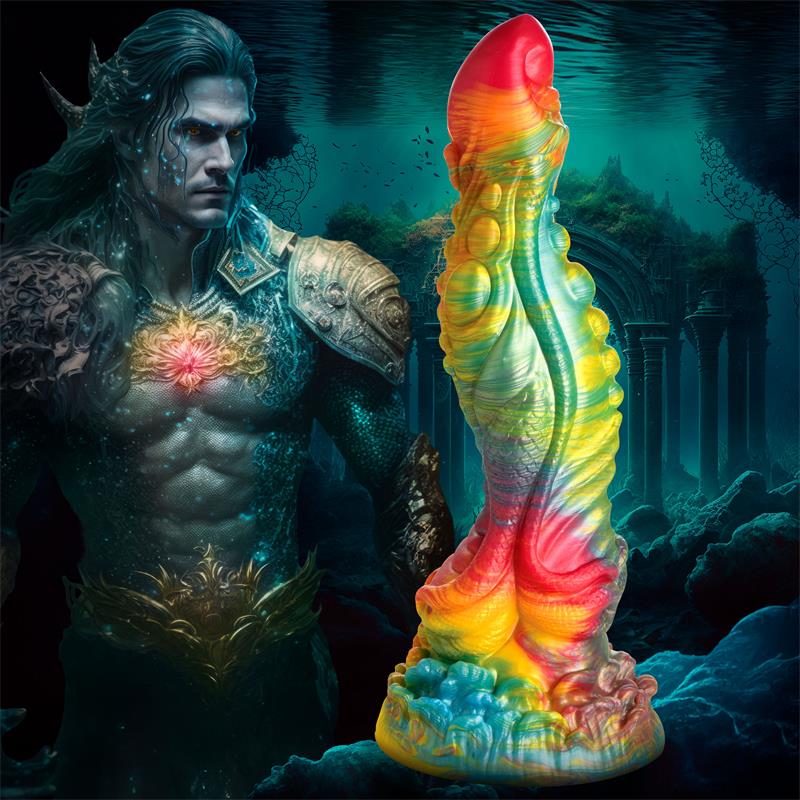 CREATURE COCKS - MAJESTIC MERMAN DILDO SILICONA