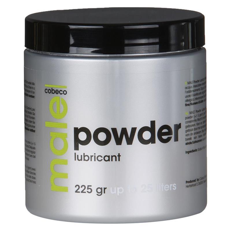 COBECO PHARMA - MALE POLVOS PARA GEL LUBRICANTE 225 GR