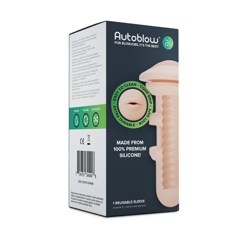 AUTOBLOW - MANGA SILICONA DE BOCA PARA AUTOBLOW A.I.