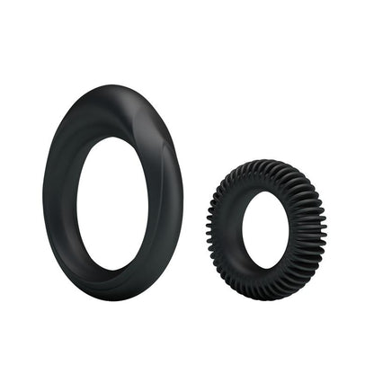 BAILE - MANHOOD SET DE 2 ANILLO PARA EL PENE