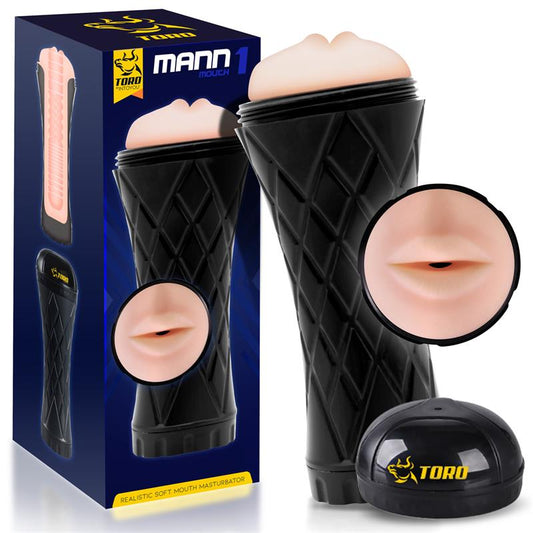 MINOTHOR - MANN1 MASTURBADOR MASCULINO REALISTA FORMA BOCA
