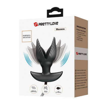 PRETTYLOVE - MANSON PLUT ANAL INFLABLE CON VIBRACIÓN
