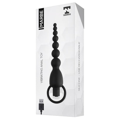 TARDENOCHE - MARBE CADENA ANAL CON VIBRACIÓN USB SILICONA