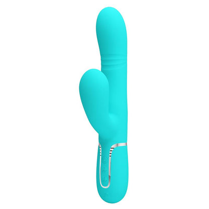 PRETTYLOVE - MARIANA VIBRADOR 4 EN 1 SILICONA TURQUESA