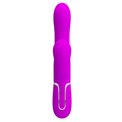 PRETTYLOVE - MARIANA VIBRADOR 4EN1 SILICONA FUCSIA