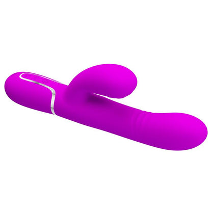 PRETTYLOVE - MARIANA VIBRADOR 4EN1 SILICONA FUCSIA