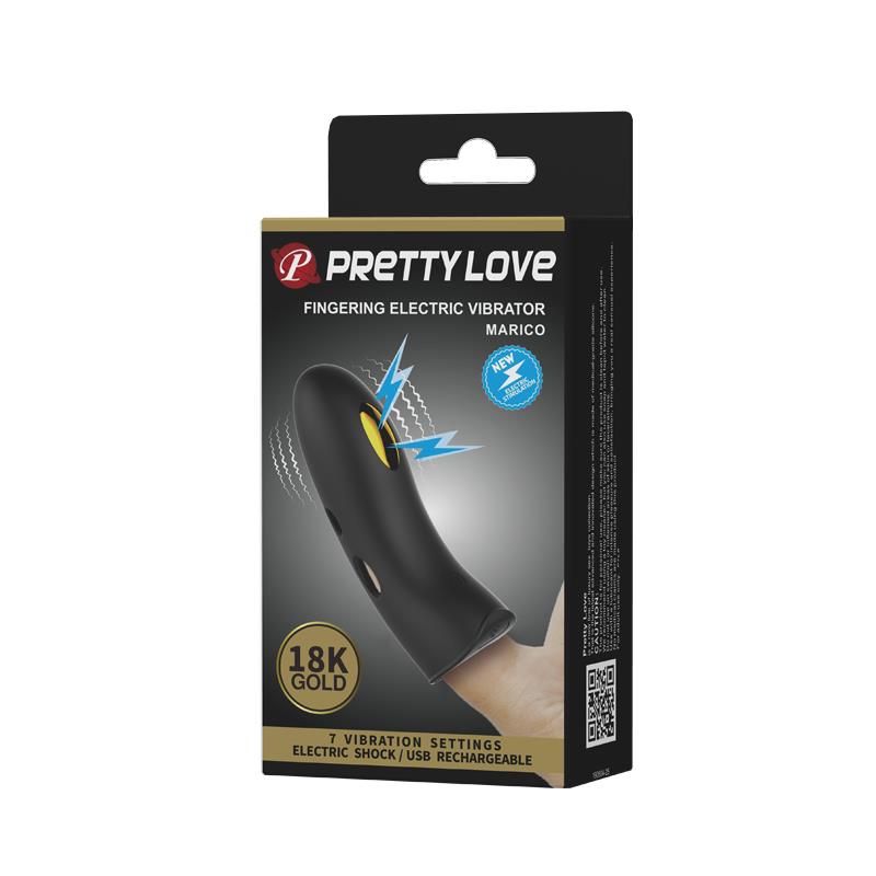 PRETTYLOVE - MARICO DEDAL CON VIBRACIÓN Y ELECTRO SHOCK GOLD 18K