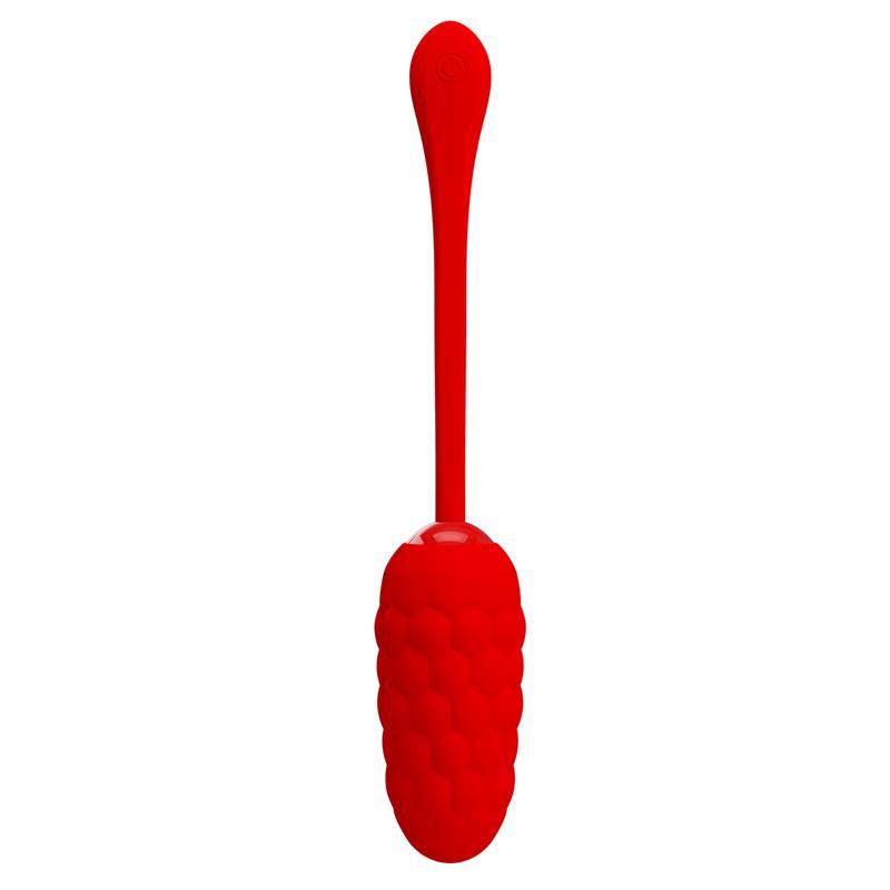 PRETTYLOVE - MARINA HUEVO VIBRADOR ROJO