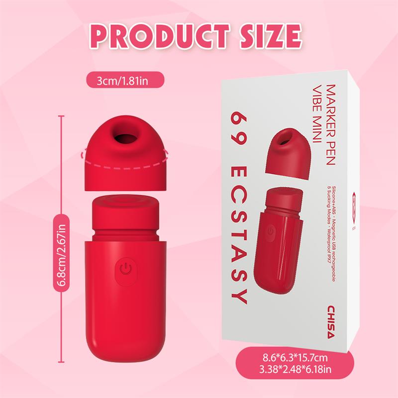 CHISA - MARKER PEN MINI SUCCIONADOR CON FUNCION TAPPING