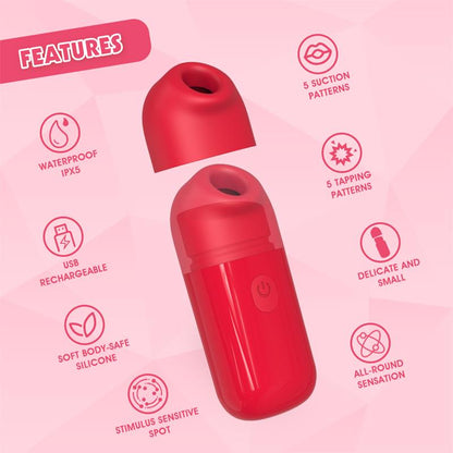 CHISA - MARKER PEN MINI SUCCIONADOR CON FUNCION TAPPING