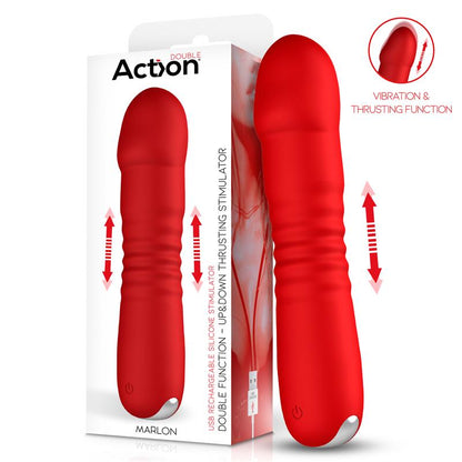 ACTION - MARLON ESTIMULADOR MOVIMIENTO THRUSTING UP AND DOWN
