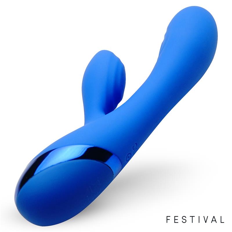 FESTIVAL - MARNA VIBRADOR USB AZUL