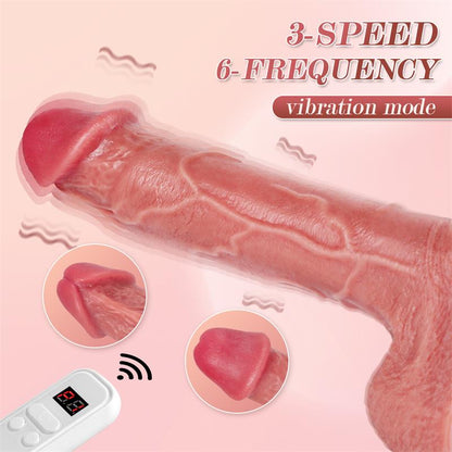 XISE - MARSHALL DILDO CON THRUSTING Y VIBRACIÓN 8