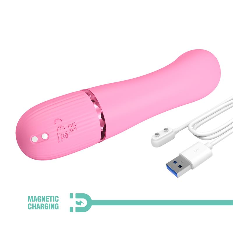PRETTYLOVE - MARSKI VIBRADOR CON RABBIT PUNTO G ROSA