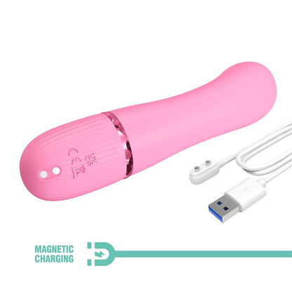 PRETTYLOVE - MARSKI VIBRADOR CON RABBIT PUNTO G ROSA