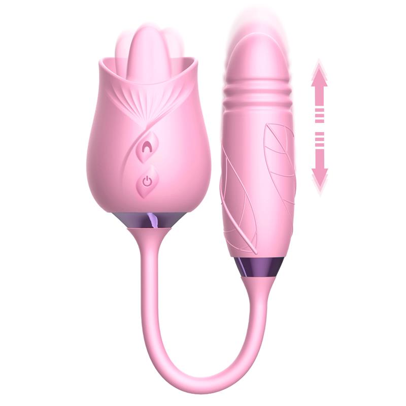 MARTINELLA - LENGUA ESTIMULADORA CLÍTORIS Y HUEVO CON THRUSTING