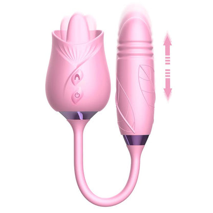 MARTINELLA - LENGUA ESTIMULADORA CLÍTORIS Y HUEVO CON THRUSTING