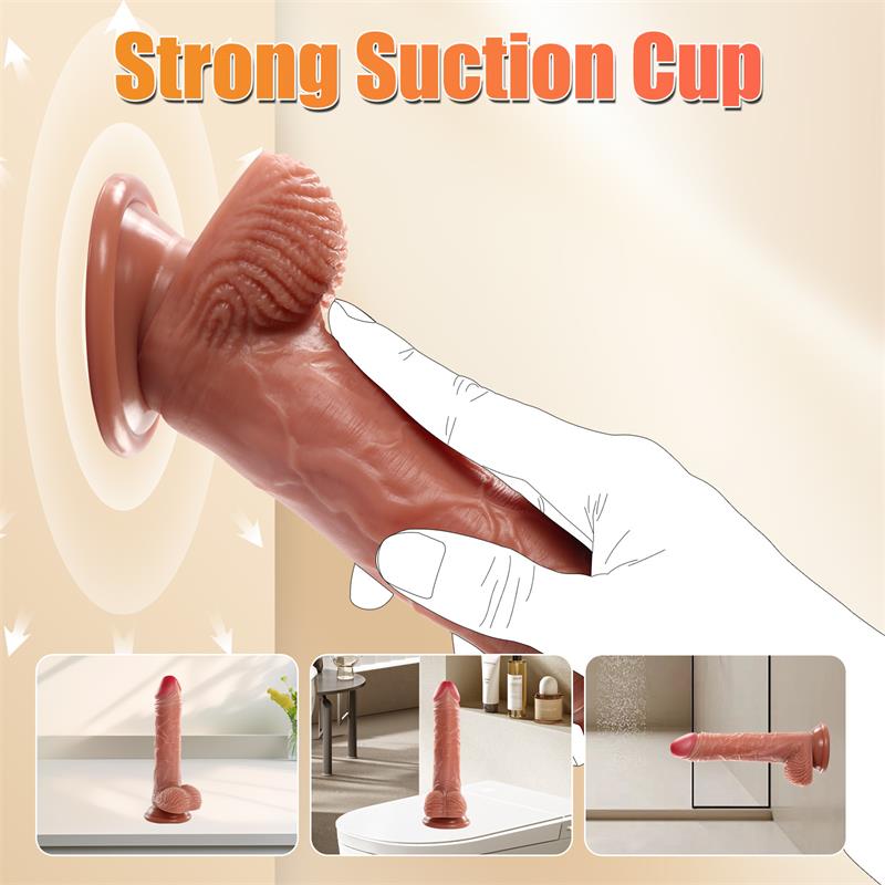 XISE - MARVIN DILDO CON THRUSTING Y VIBRACIÓN 8.07