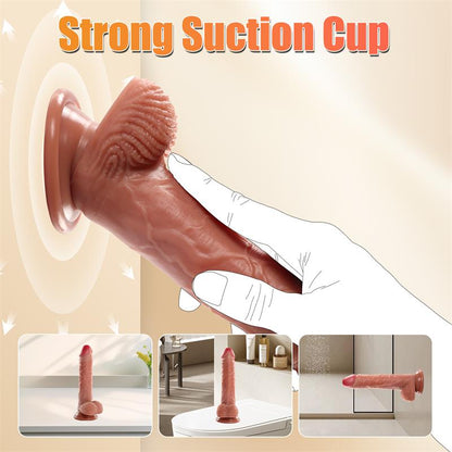 XISE - MARVIN DILDO CON THRUSTING Y VIBRACIÓN 8.07
